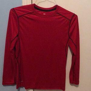 Boys silk long sleeve shirt